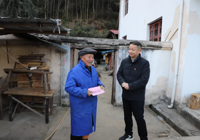 【迎新春 送溫暖】 武寧縣（xiàn）總醫院人民醫院院區黨委開（kāi）展春節走訪慰問活動